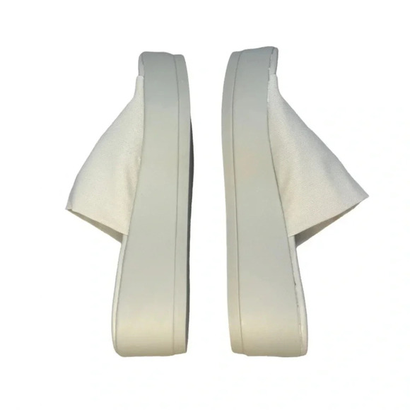 Steve Madden Platform Slinky Sandals In Colour Natural/ Cream NWB Size 10 - Picture 8 of 10